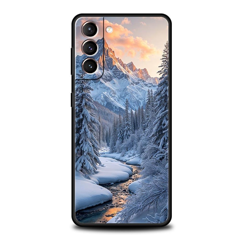 Чехол для телефона «Снежные пейзажи Антарктиды» для Samsung Galaxy S26 S25 S24 S23 S22 S20 Ultra S21 FE 5G S10 Plus, противоударный чехол из ТПУ