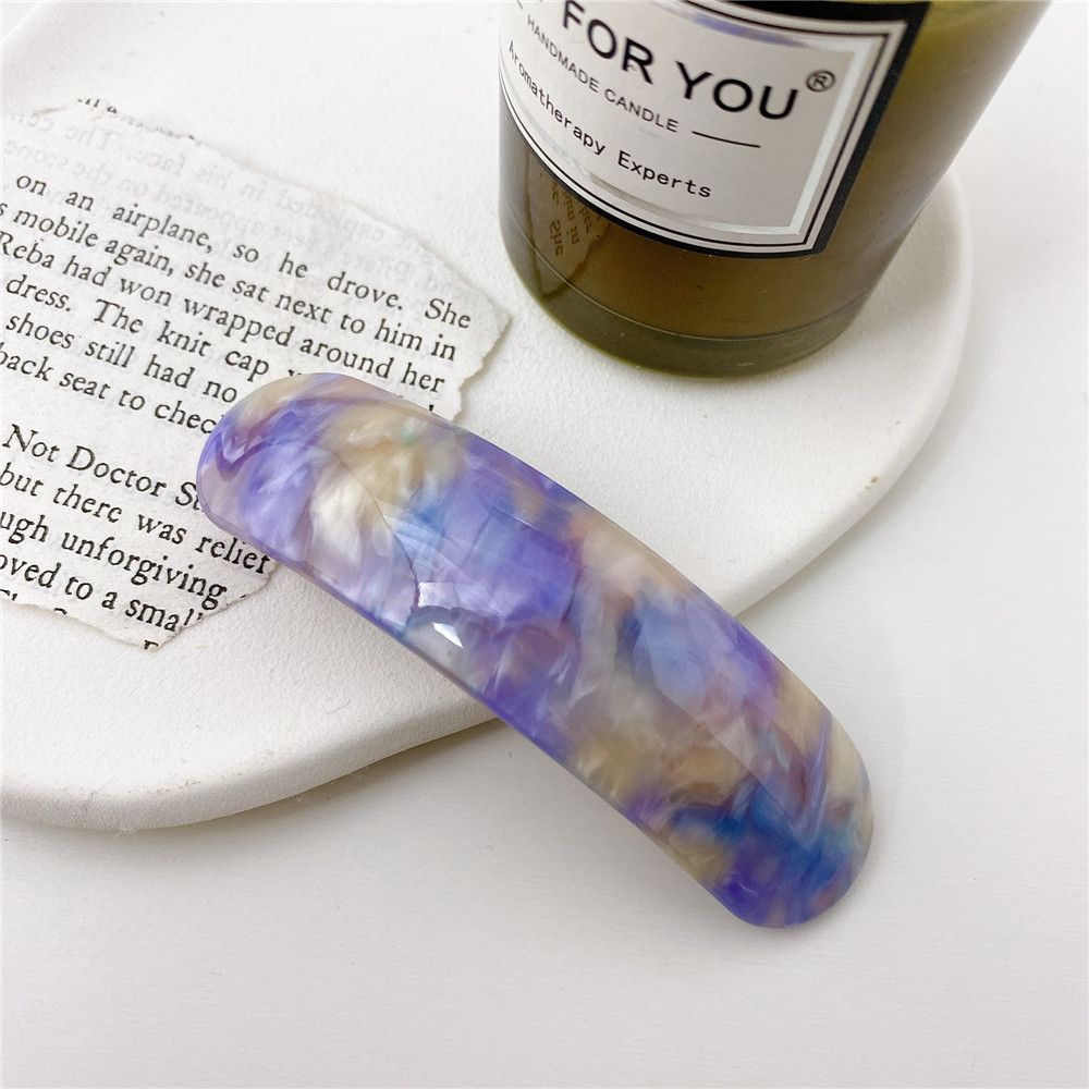 Модные геометрические заколки для волос из ацетата, аксессуары для волос, зажим для хвостика, заколки