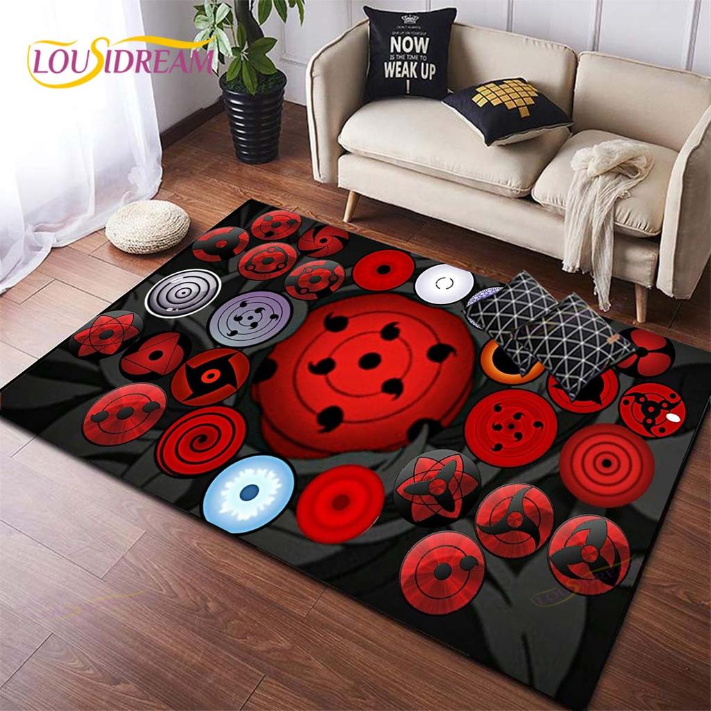 Anime Naruto Carpet Kids Carpets Living Room Tea Table Mats Bedroom Rug Washable Floor Mats Household Area Mat Dinosaur Rug