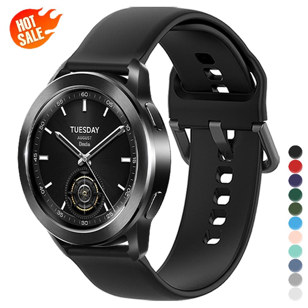 Для Mi Watch 22 мм Ремешок/Xiaomi Watch color2 S1 Pro S2 46 мм/42 мм S3 S4 Спортивный Ремешок Для Redmi Watch 5 Active Силиконовый Браслет