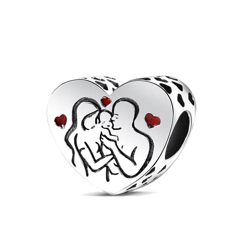 Браслеты Charm Fit Original Медь Милое Животное Сова Кошки Морская Черепаха Бусины Женский Кулон Бусины Изготовление Украшений