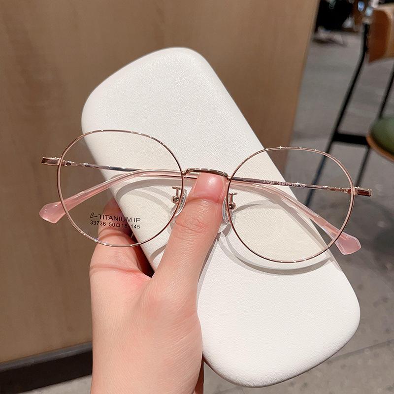 Сверхлегкие простые металлические многоугольные очки Yan WeNY в ретро-оправе, модные мужские и женские очки, которые могут быть оснащены очками для близорукости.