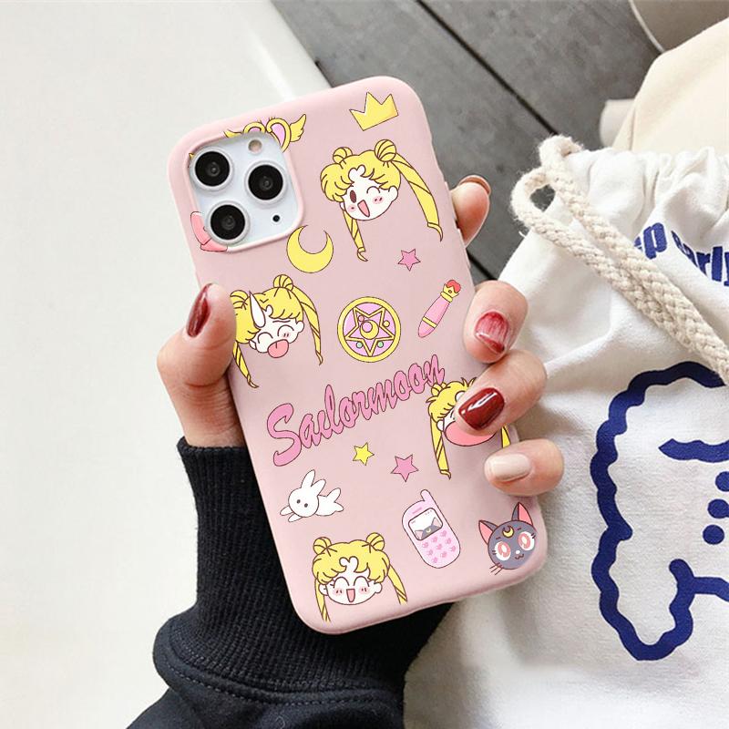 Чехол для Huawei Y9 Prime 2019 P30 P20 Honor 10i 20i 8X 50 Mate 20 Pro P40 Lite E Y7 Y6 P Smart 2021 Nova 5T Мультяшный Аниме Девушки