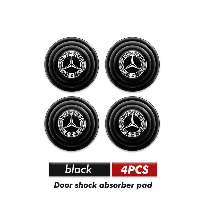 MITV3 For Benz Night Glow Silicone Car Protector Shockproof Anti Collision Gasket Pad AMG VIANO GLB GLC W108 W124 W126 W169 W176 GLE