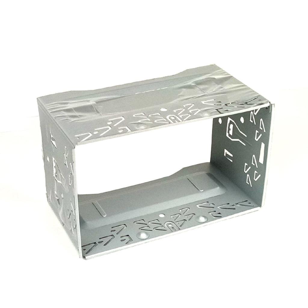 Универсальный двойной 2 DIN автомобильный стереомагнитола головное устройство монтажный каркас автомобильный стерео двойной Din каркас с рамкой