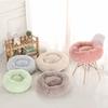 Pet Bed for Dog Donut Bed Plush Bed Pets Accessories Kennels for Dogs Mascotas Productos