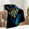 Football Betis Crest Design Blanket Lightweight Ideal Bedding Blanket Perfect for Travel, Camping, Living Rooms, Offices, Sofas, Fan Christmas gift