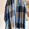 Keep Warm Imitation Cashmere Shawl Thick Shawl Wrap Simple Plaid Scarf  Autumn Winter