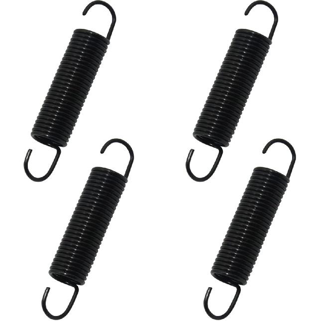 4Pcs DE61-00048A Key Spring, Microwave Door Latch Spring Replacement, Black