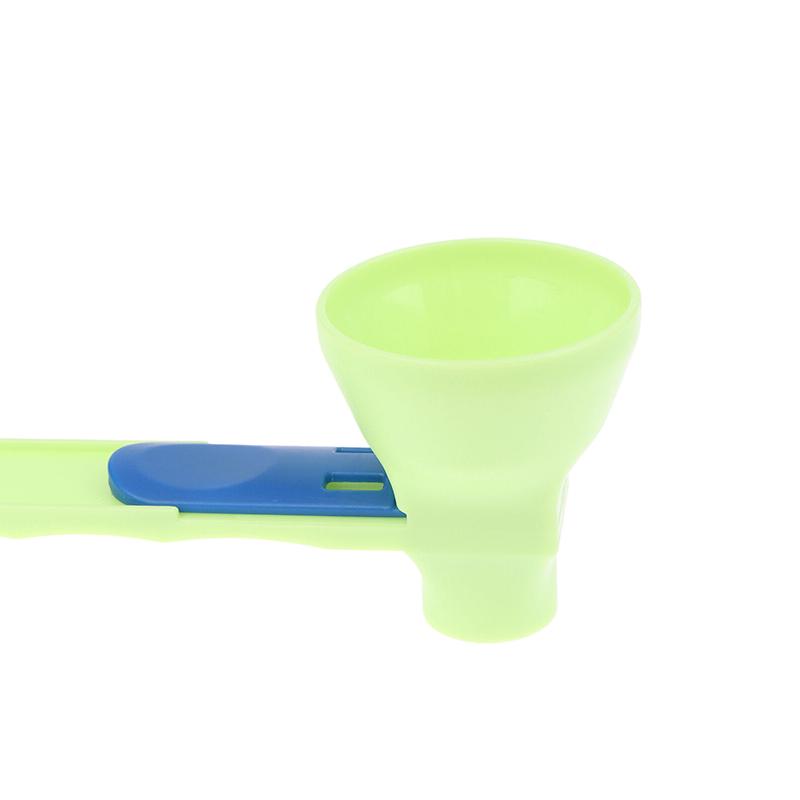 Кофейная воронка, мерная ложка с длинной ручкой, ложка для пудры, многоразовая, выдвижная, кофейная ложка, кухонные гаджеты