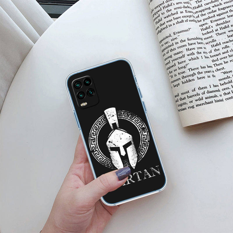 IR25 Spartan Warrior Phone Case for Motorola Edge 20 30 S30 40 50 Fusion Lite Plus Pro Neo Ultra One Power Action Macro Hyper Vision Zoom