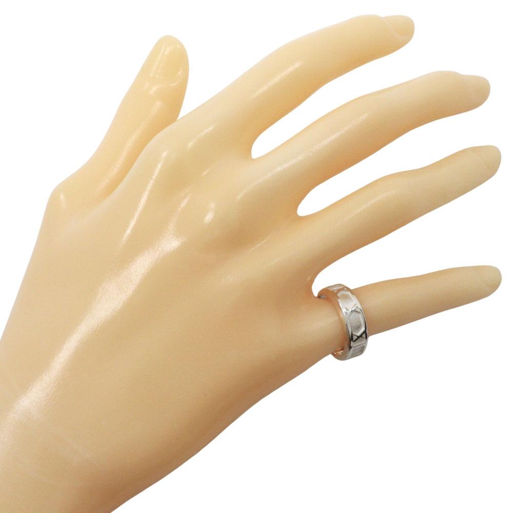 TIFFANY&Co. Atlas Ring Silver925 #4.7(US Size) 5.1g Women Used