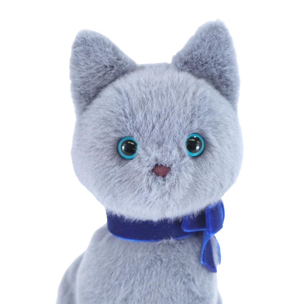 Sunlemon Jolly Gray Сидящий 13 x 12 x 19 см Мягкая игрушка Кот P-9052