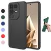 Гибкий чехол из жидкого силикона для Infinix Note 50 Pro 4G Pro+ Plus 50s 50x 5G Защитная крышка Бампер Fundas Coque