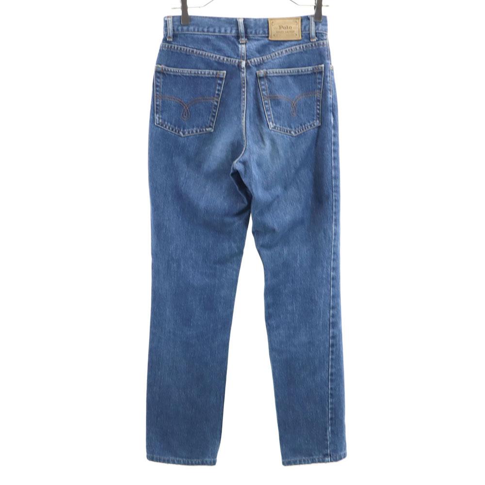 RALPH LAUREN COUNTRY Джинсы-полокан из денима 9 Синие джинсы Женские Б/у