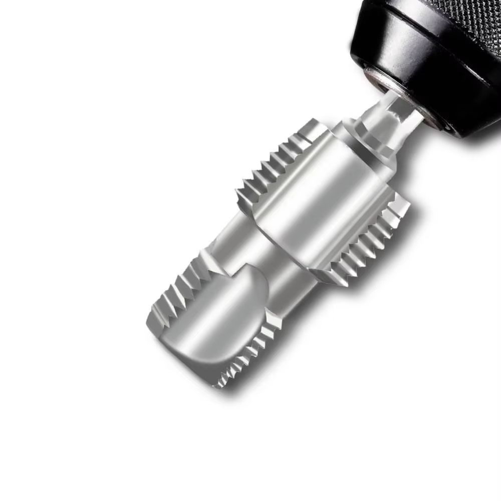 1Pcs Aluminium PVC Pipe Threader Inner Threading Thread Maker Tool Threading Tool Pipe Tap Tool