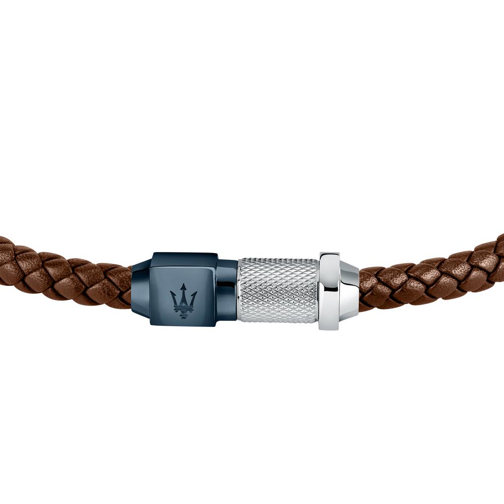 Maserati Браслет Jewels из переработанной кожи и нержавеющей стали JM223AVE15 - для мужчин