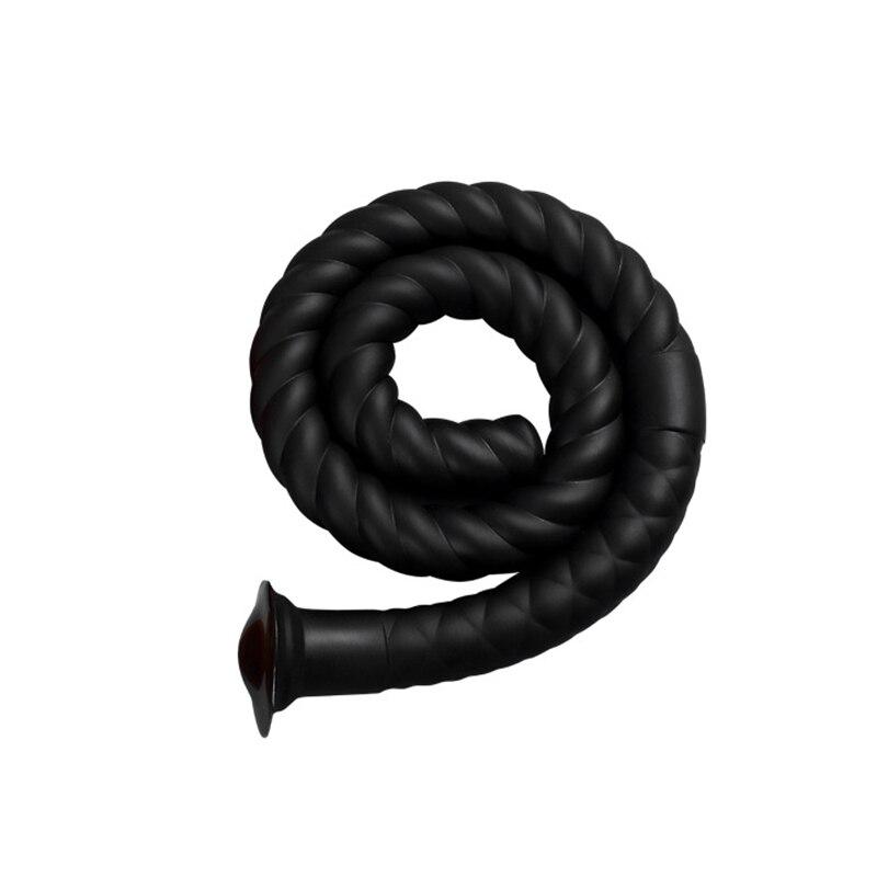 Огромный силиконовый фаллоимитатор 80 см для анального фистинга, анальная пробка, целомудрие, БДСМ, реалистичный пенис, раб, привязка, женское доминирование, рогоносец, секс-игрушки