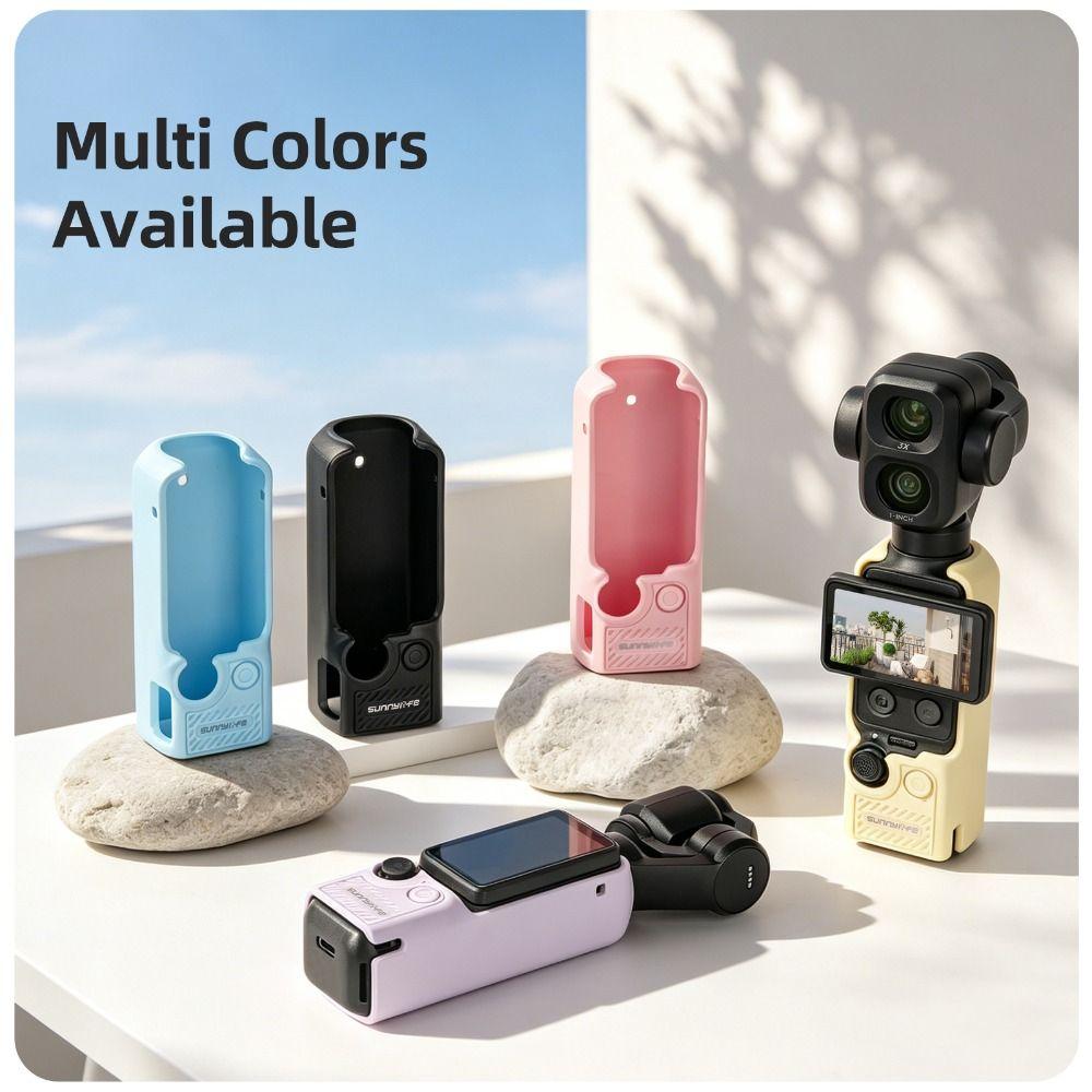 Защитный чехол-рукав от царапин для корпуса камеры DJI Osmo Pocket 4P/4/3, аксессуары для стабилизатора