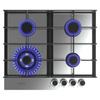 Gas Hob - CECOTEC - Bolero Squad G 4400F - 4 Burners - Stainless Steel - 8 kW