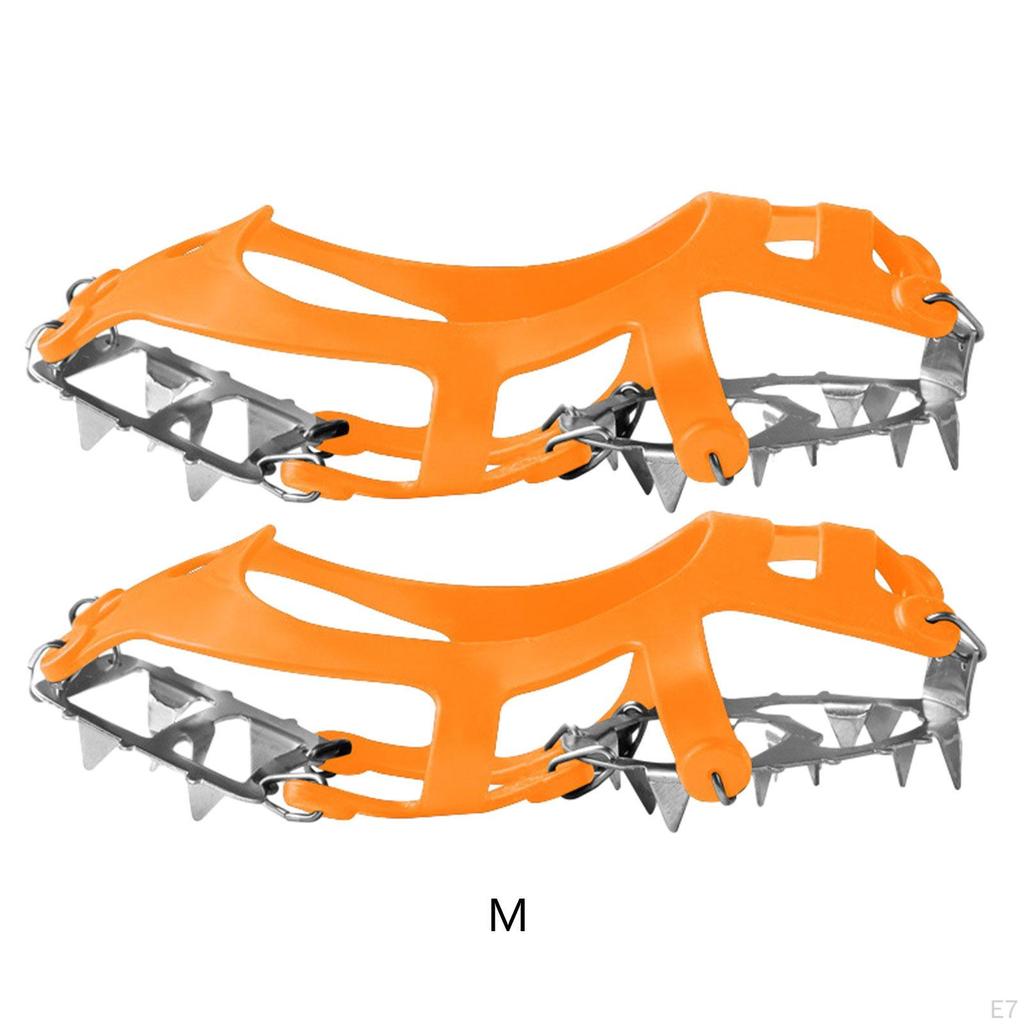 Shoe Crampons, Ice Traction Cleats for Shoes Non-Slip Snow And Crampons Mountaineering,