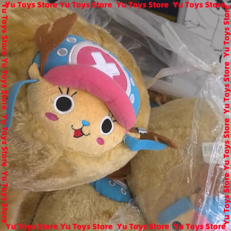 35cm Chopper Plush Toy Cute Round Hand Pocket Pillow Reindeer Stuffed Plushie Soft Kawaii Hugging Cushion Gift