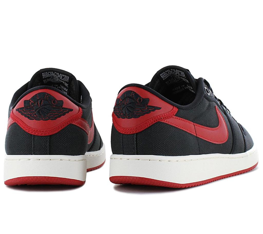 Air Jordan AJKO 1 Low - Bred - Мужские кроссовки черно-красные DX4981-006 ORIGINAL