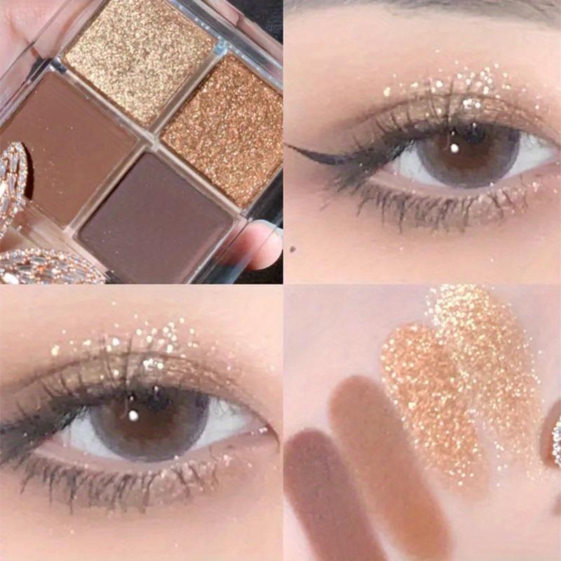 Цементно-серый холодный цвет Дымчатая четырехцветная палитра теней для век Надувной макияж глаз Стойкий макияж Палитра теней для век