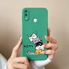 For Huawei Y9 Prime 2019 Phone Case Full Protection Cover For Huawei Y9S Y9A Cute Cartoon Liquid Silicone Anti Drop Bumper Coque