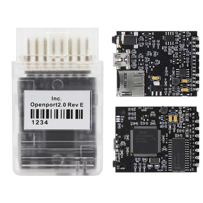 Инструмент для автоматической настройки чипа OBD2, сканер, диагностическое программное обеспечение, удаленная установка для отладки автомобиля, Tactrix Openport2.0