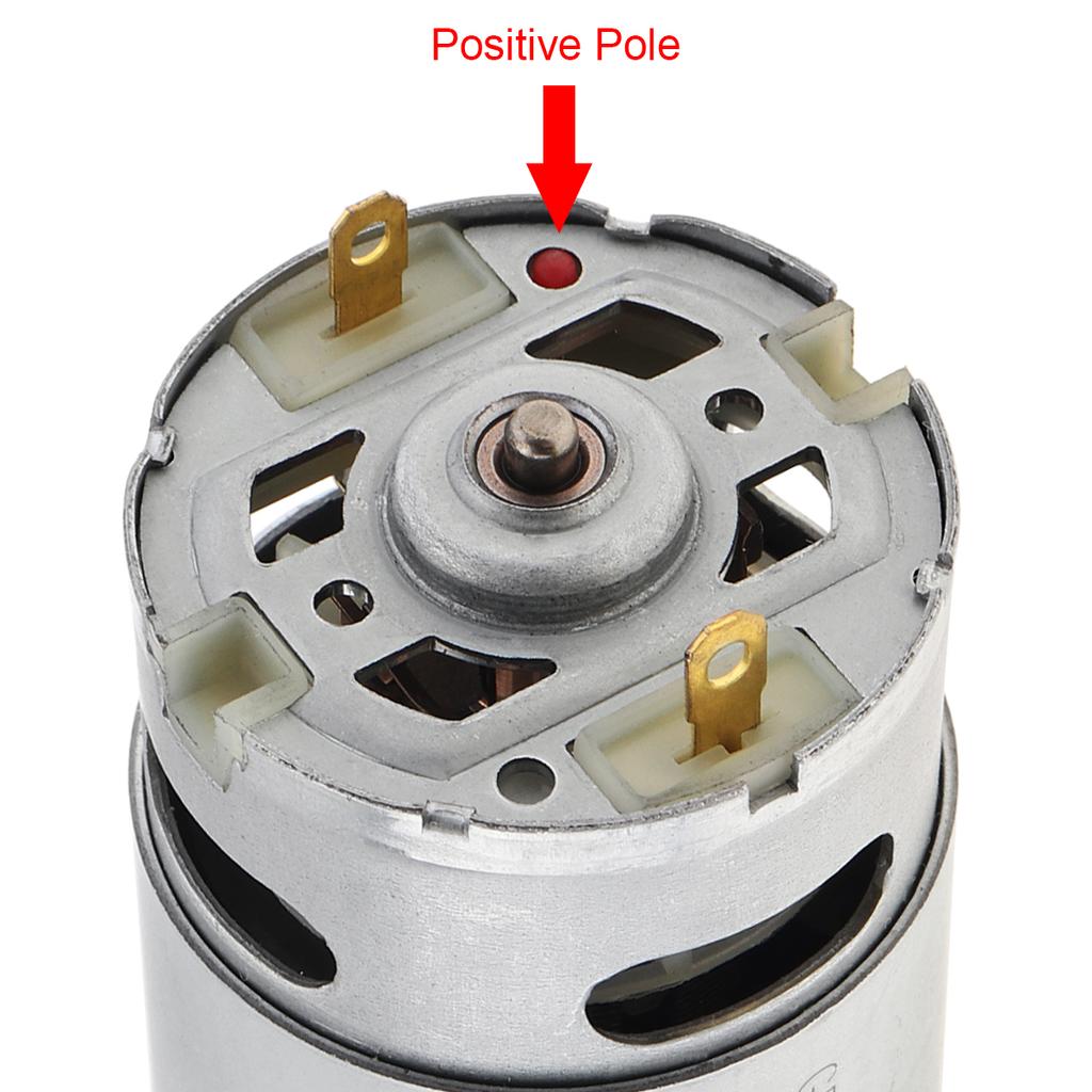 RS550 DC Motor 12 Tooth 10.8V/12V/14.4V/16.8V/18V/21V/25V 21500-29000RPM for Electric Drill / Screwdriver