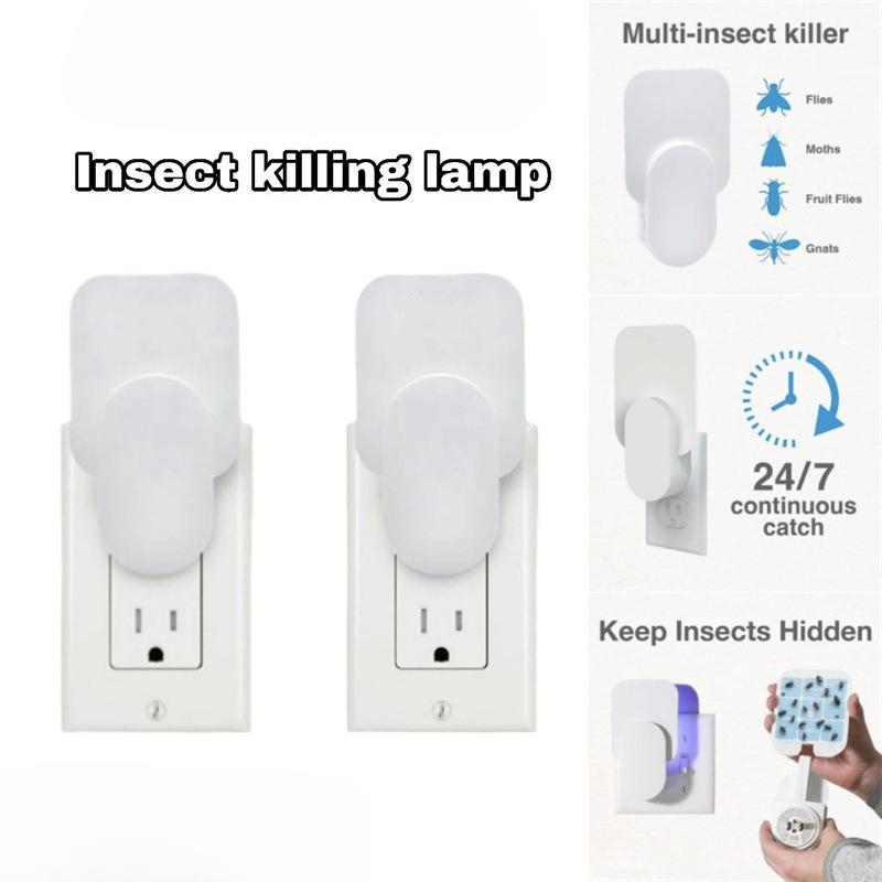 Sticky Trap Mosquito Lamp Insect Prevention Trap Household Sticky Mosquito Lamp with Sticky Board Flying Insects Fruit Fly Catchers