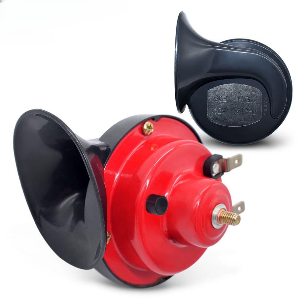 Универсальный громкий автомобильный воздушный гудок 12 В труба мотоциклетный гудок для грузовиков автомобильный гудок электрический улитка водонепроницаемый комплект сигнализации 1 шт.