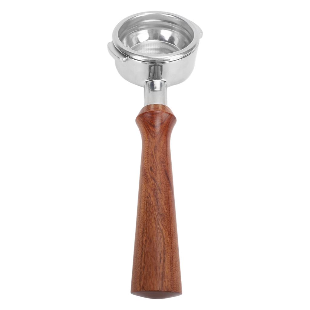 58 мм бездонный портафильтр сменный нержавеющая сталь ручка наклонный ушной фильтр для кофе NOWWA