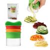 Multifunctional Vegetable Spiral Handheld Vegetable Spiral Veggie Noodle Manual Cabbage Cutter Slicer, Cutter, Slicer, Cutter, Rotation, (Style 1)