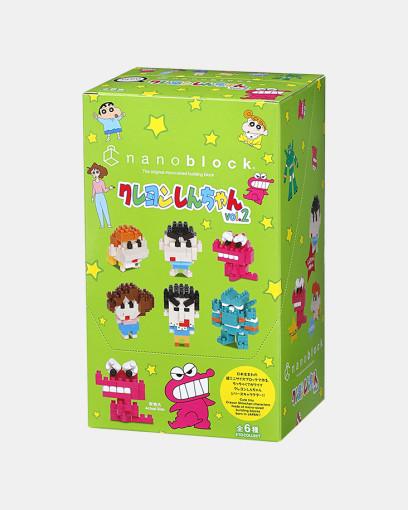 Nanoblock Mini Crayon Shin-chan VOL.2 (box of 6), Korean Popular Bandai