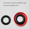 Bicycle Replacement Presta Vacuum Law Mouth Nut Tire Nozzle Wheel Tire Valves Bike Lock Nut