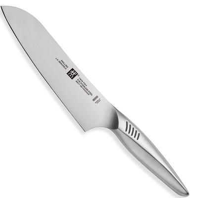 Многоцелевой нож Zwilling Fin 2 180 мм, изготовлен в Сантоку, полностью из нержавеющей стали, можно мыть в посудомоечной машине, изготовлен в префектуре Секи-Гифу, Япония, Twin Fin "Twin"