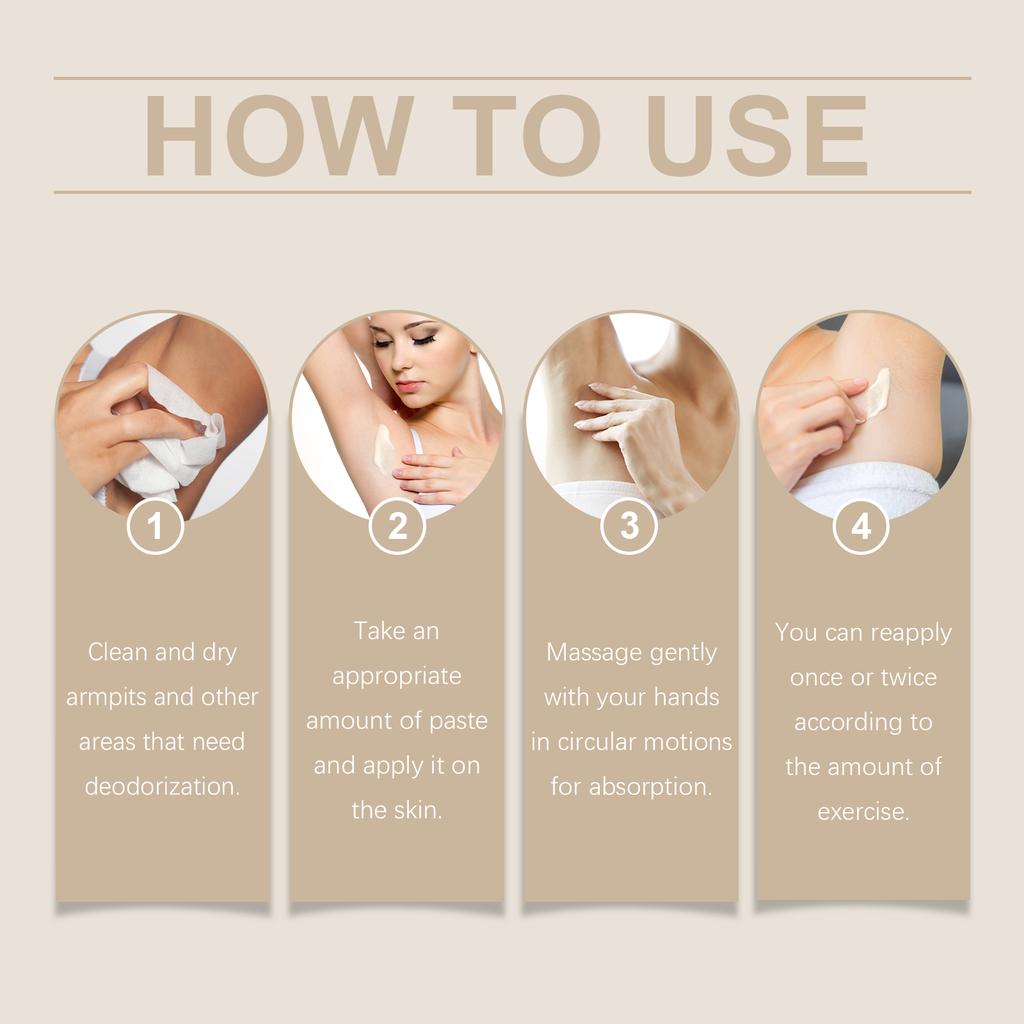 Очищающий крем от запаха тела, дезодорирующий подмышки, потоотделение и освежающий крем для тела