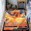 1 шт. Ковер с принтом Charizard из карт Pokémon для дома, гостиной, спальни, детской комнаты, нескользящий коврик для пола, ковер для игровой зоны, подарки