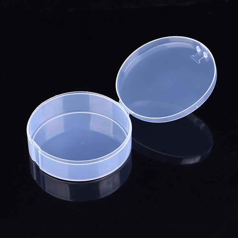 Чехол для пуховки Cpb Круглая прозрачная косметичка Портативные дорожные косметички Чехол для хранения косметических кистей