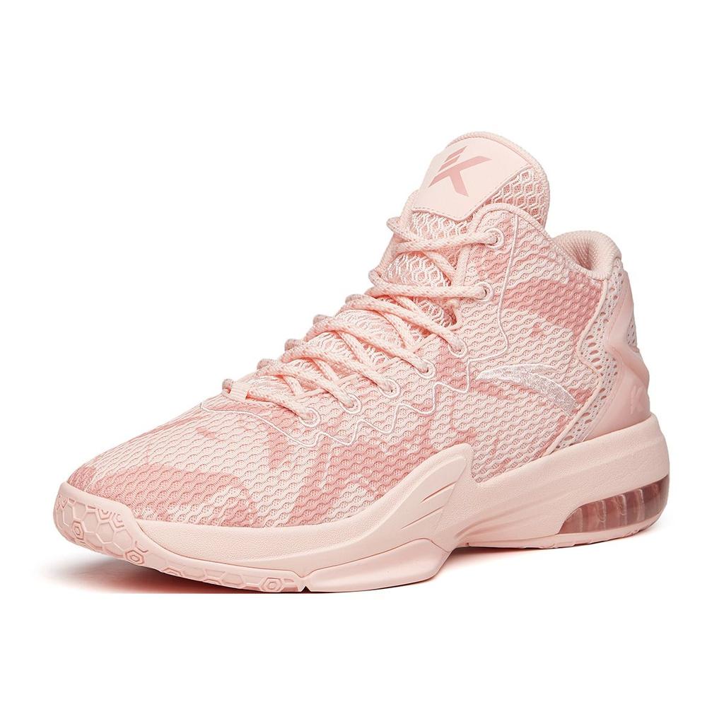 Anta Баскетбольные кроссовки KT3 Team Edition с амортизацией, прочные, среднего размера, мужские, розовые, 11741105-18