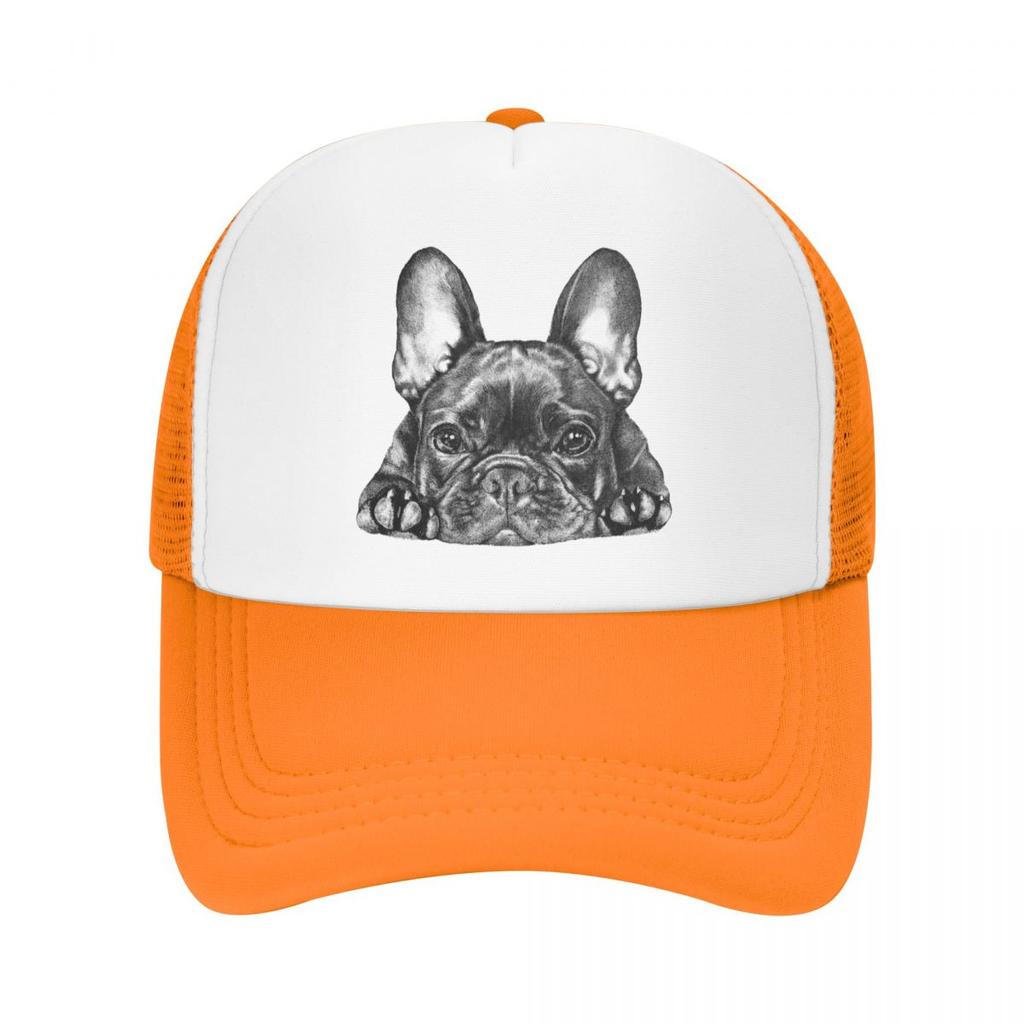 Классическая Унисекс Френч Бульдог Французский Бульдог Тракер Кепка Взрослый Регулируемая Бейсболка Женщины Унисекс Наружная Snapback Кепки