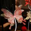 НОВЫЕ 3D Имитация Цветов 47 см Крупномасштабные Занавес Бабочка Цветные Оконные Витрины Фотографические Реквизиты Дорога