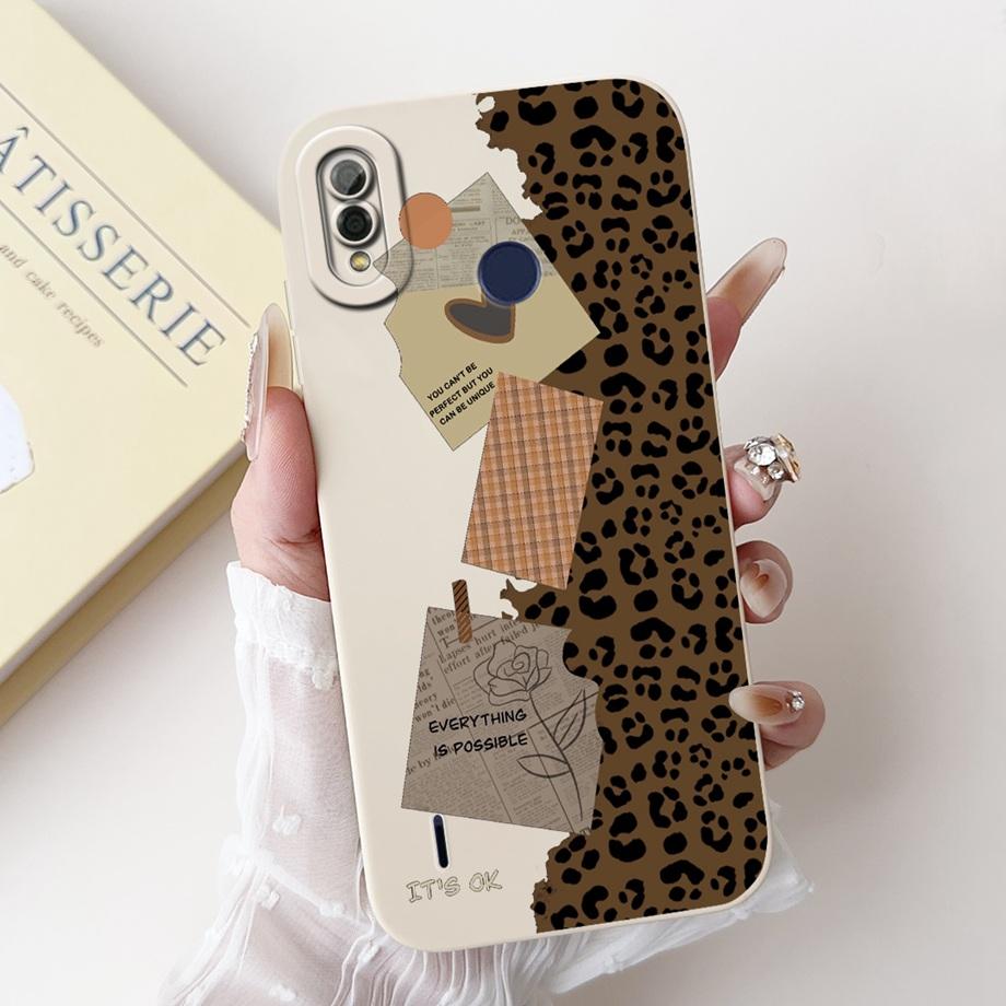 Moon Night Gothic Style Phone Case For Itel P33 Plus P33+ Back Cover Soft Silicone Bumper Coque ITELP33 P 33 Capa