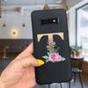 Милый Чехол С Буквами Для Samsung Galaxy S10 Plus Чехол S10 S10e Мягкий Силиконовый Задний Чехол Для Телефона Для Samsung S10 S10e S10+ Чехол Coque