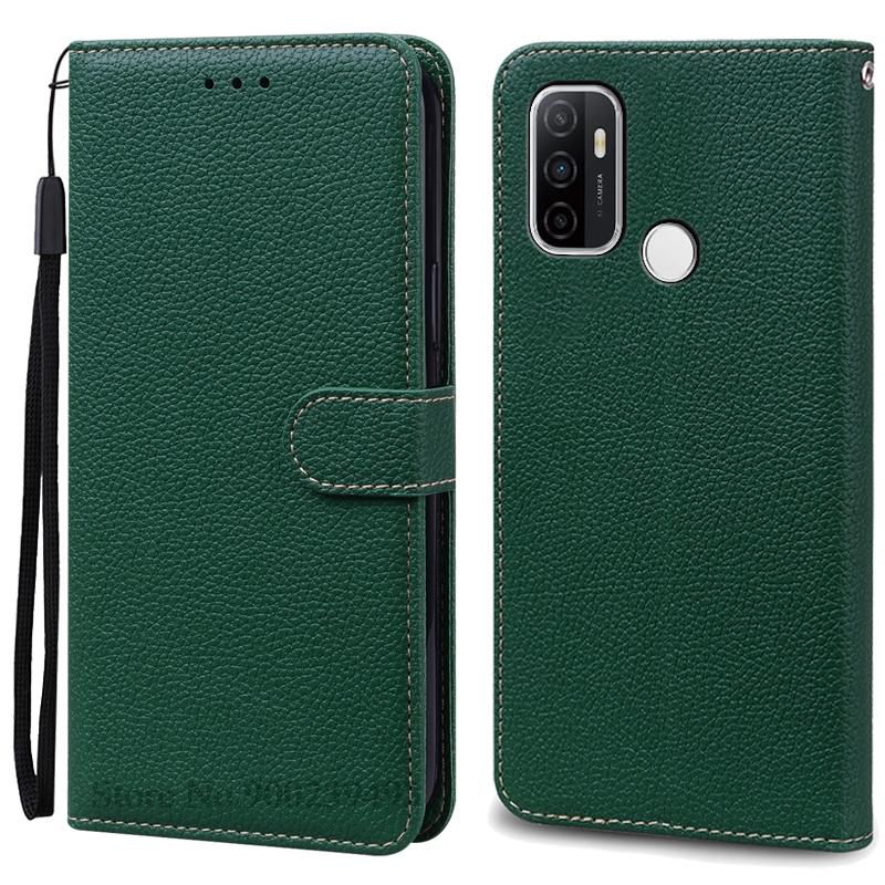 Для OPPO A53 2020 Чехол Кожаный Чехол-книжка для кошелька Для OPPO A53 Чехол OPPO A53S 4G Чехол-книжка Чехол для телефона Coque Fundas