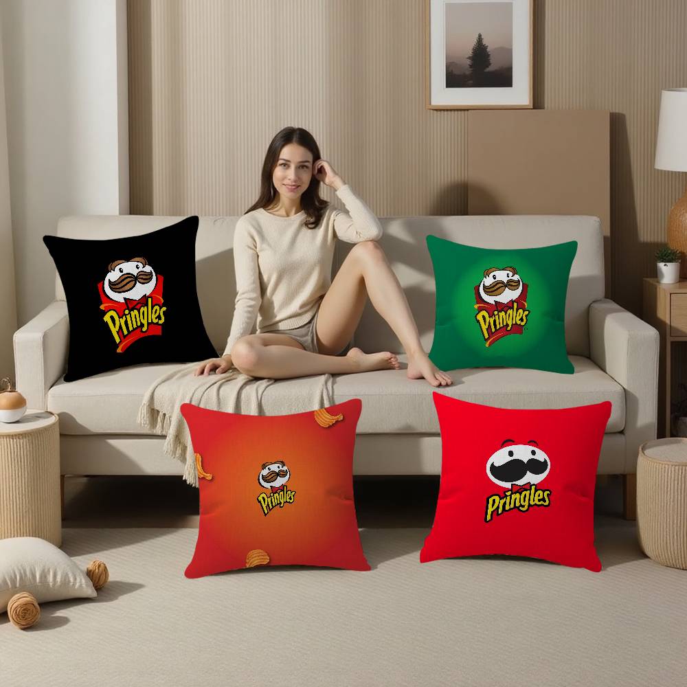 Модная P-Pringles L-LLC Подушка 'Счастливый Дракон' Наволочка Чехол на подушку для дивана Декор для дома Детский подарок