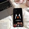 Band Maroon5 Phone Case For Samsung S25,24,23,22,30,21,10,9,Ultra,Plus,Lite,FE,4,5 G Soft Black Case