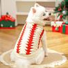 Comfortable Christmas Pet Clothes Soft Puppy Two-Legged Clothing Cat Warm Vest  Winter Wear